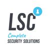 Logo for LSC Complete Security Solutions with a keyhole icon.