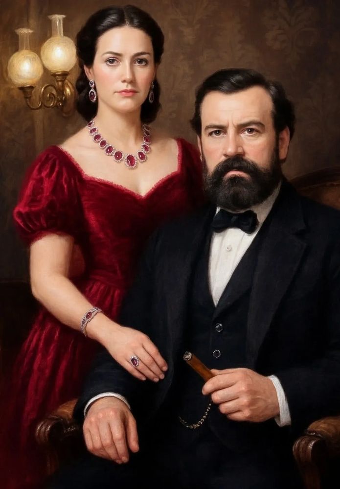 !867 - John, age 39, and Susannah, age 34.