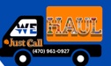 We Haul, Just Call!