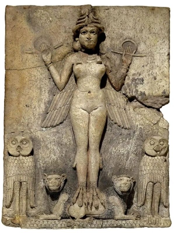 Statue of goddess Ishtar 