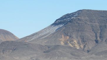 Rock Giant Mountain from Hwy 50 near Sand Mountain in Churchill county Nevada 