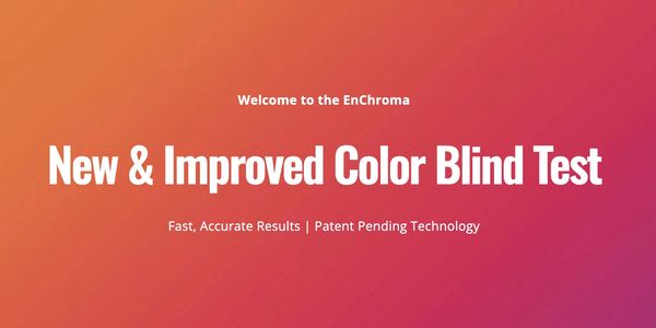 A link to a great color blind test.