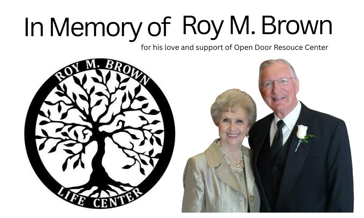 Roy M. Brown Life Center, Open Door Resource Center. Events, offices, meetings, events, Gilmer, TX.