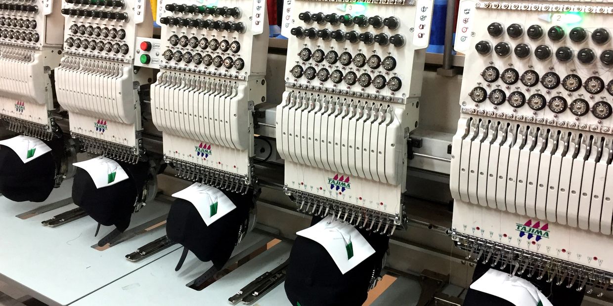 Our Tajima 6-Head Embroidery Machine