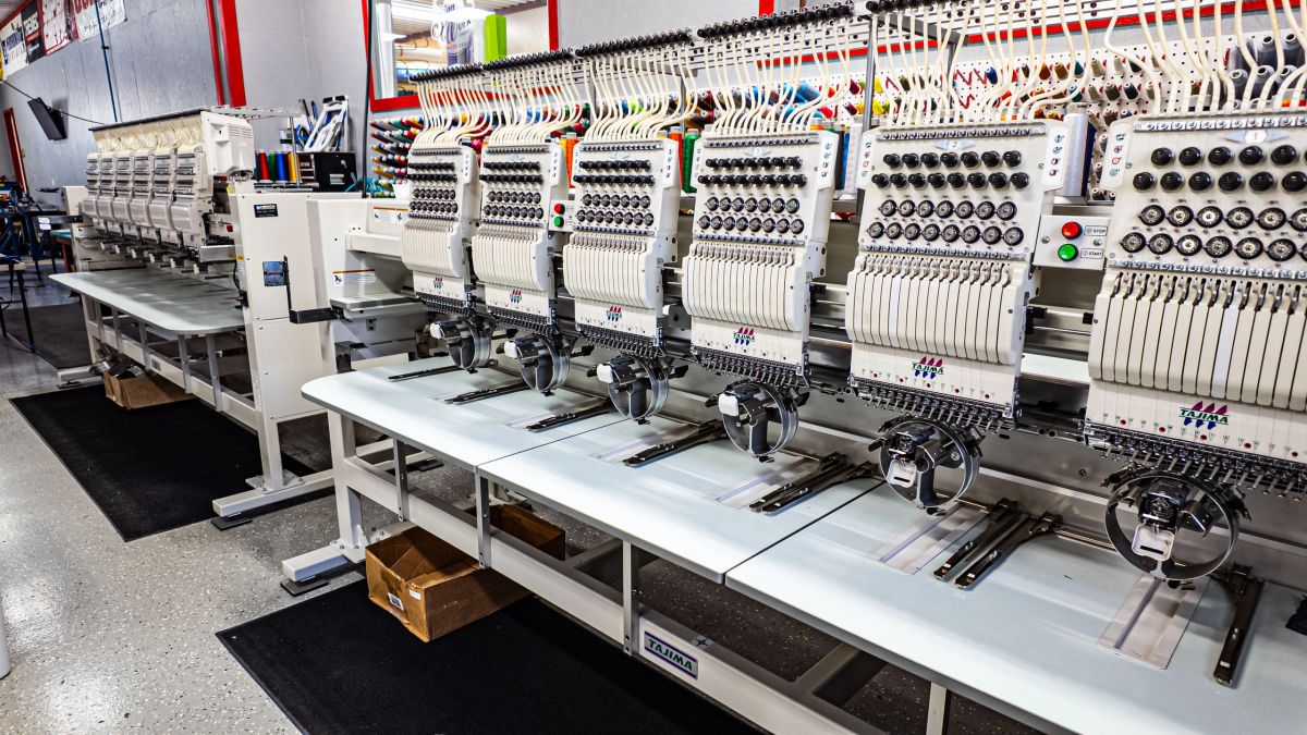 Embroidery equipment