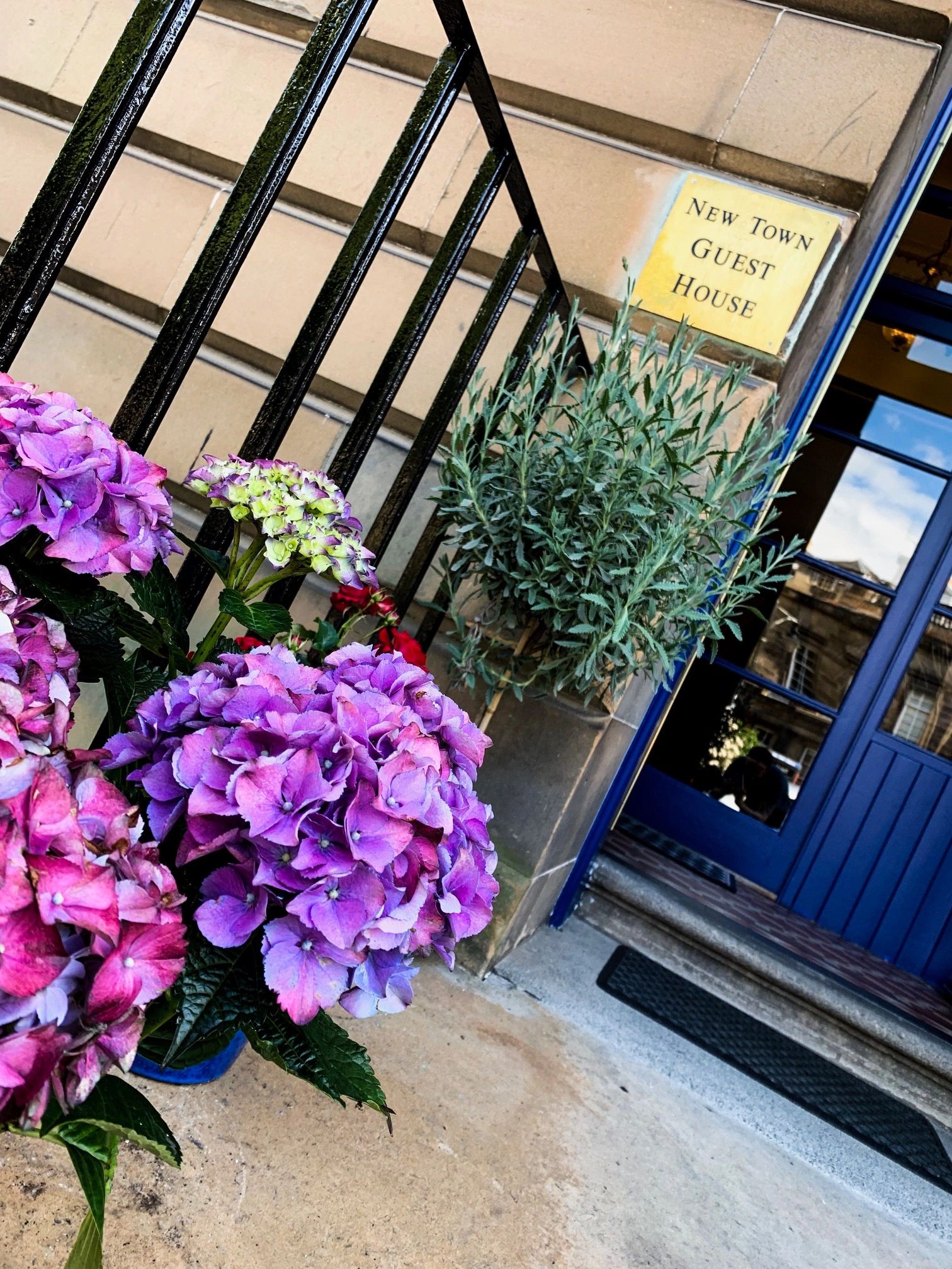 New Town Guest House Edinburgh entrance