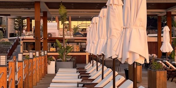 Hotel plaj alanı