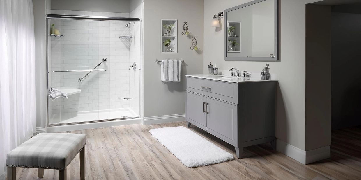Omaha Homescapes - Basic Bathroom Remodel, Bathroom Shower Remodeling ...