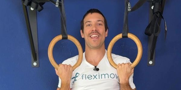 Strentgh workout in rings, Tomás Mirabelli