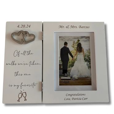 picture frame engraving