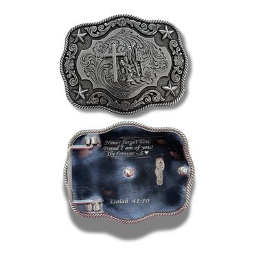 rodeo buckle engraving