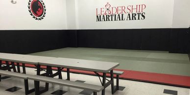 Secondary training mat area