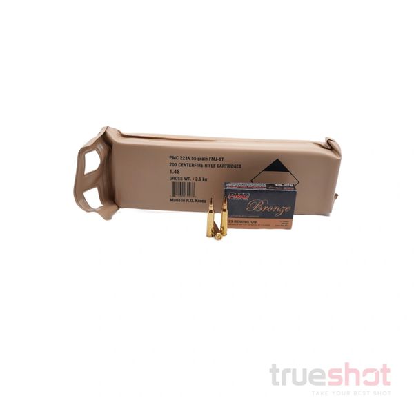 .223 REM – 55 GRAIN – FMJ – BATTLE PACK - PMC – BRONZE