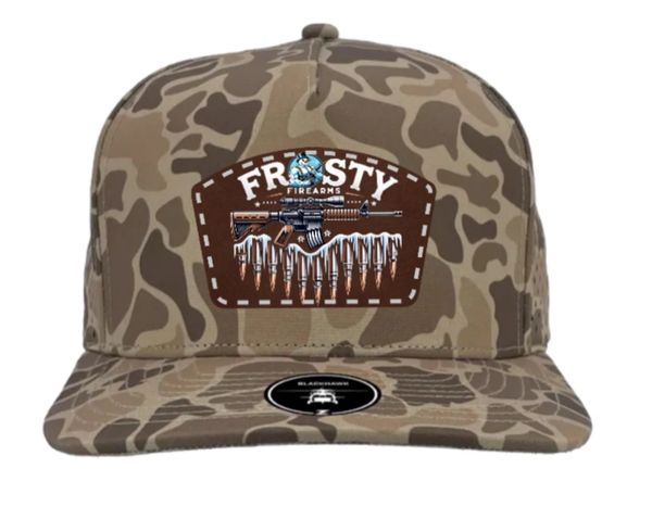 Old School Camo - Frosty Firearms SnapBack Hat WATERPROOF
