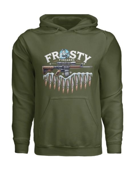 Frosty Firearms Hoodie (Green)