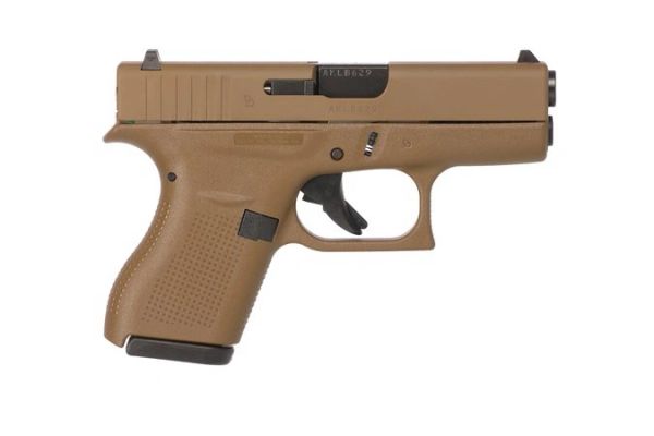 LIPSEY'S EXCLUSIVE GLOCK G42 FLAT DARK EARTH 380 ACP