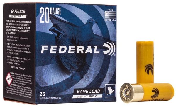 20 Gauge Ammo Federal Game Load Upland Heavy Field