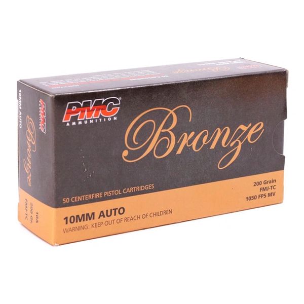 10MM – 200 GRAIN – FMJ - PMC – BRONZE