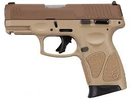 Taurus G3C Compact Pistol - Tan / Coyote | 9mm | 3.2" Barrel | 10rd | MA Compliant