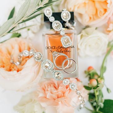 Flowers, perfume and jewelry!