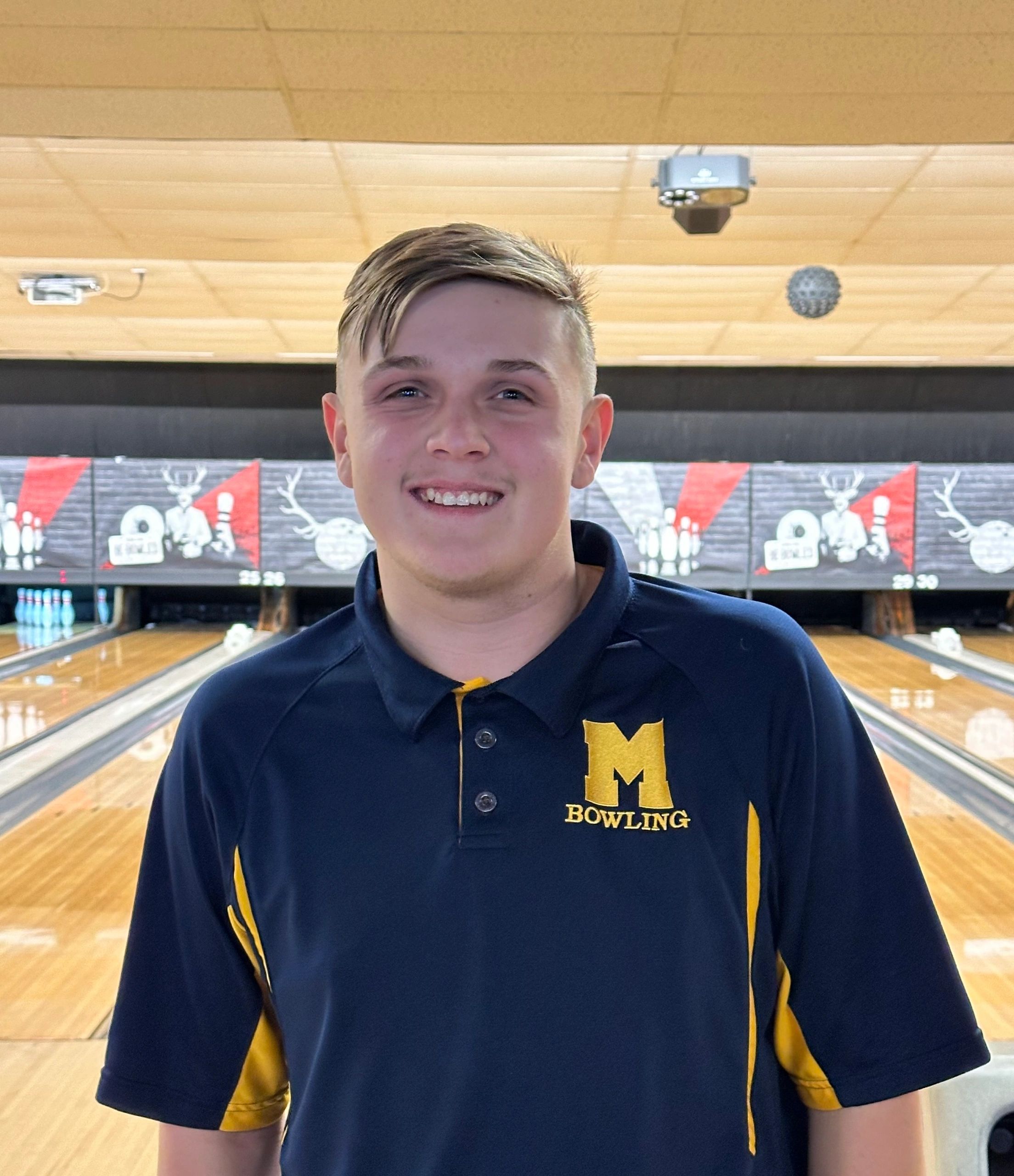 Cameron Peffel is BCIAA Boys Bowler of the Year