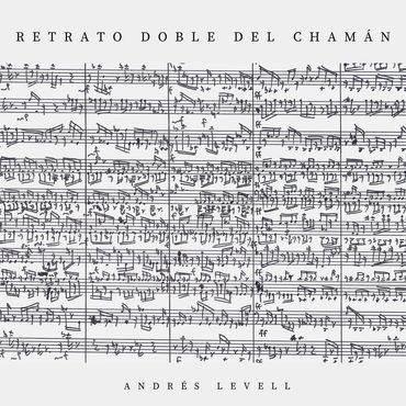 Partitura musical titulada Retrato Doble del Chamán.