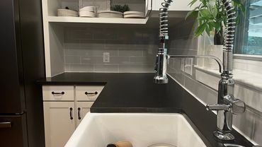 Kitchen Subway Backsplash Install