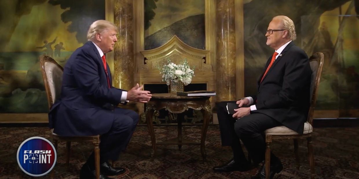 Gene Bailey interviews President Donald Trump