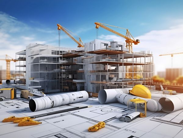 Construction staking planning