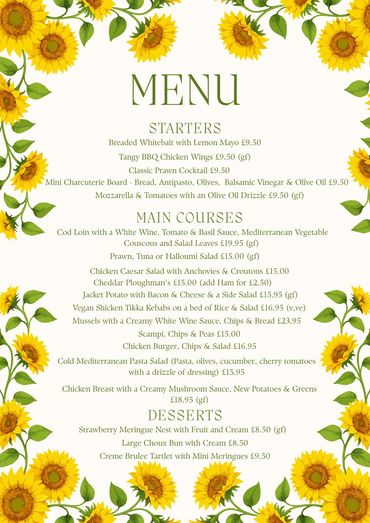 limited heatwave menu