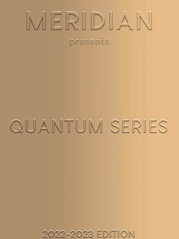 Cover page for Meridian Quantum Series 2022-2023 edition.