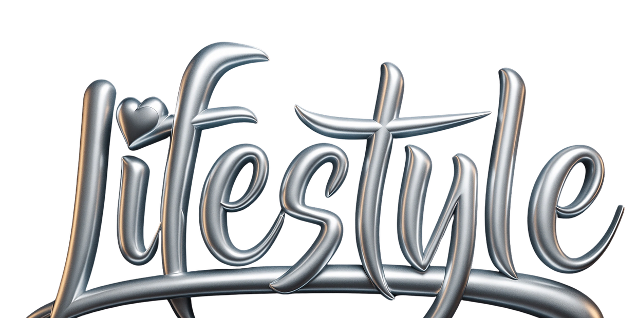 Integrity Lifestyle 3D Logo chrome script design symbolizing recovery, personal growth, and wellness
