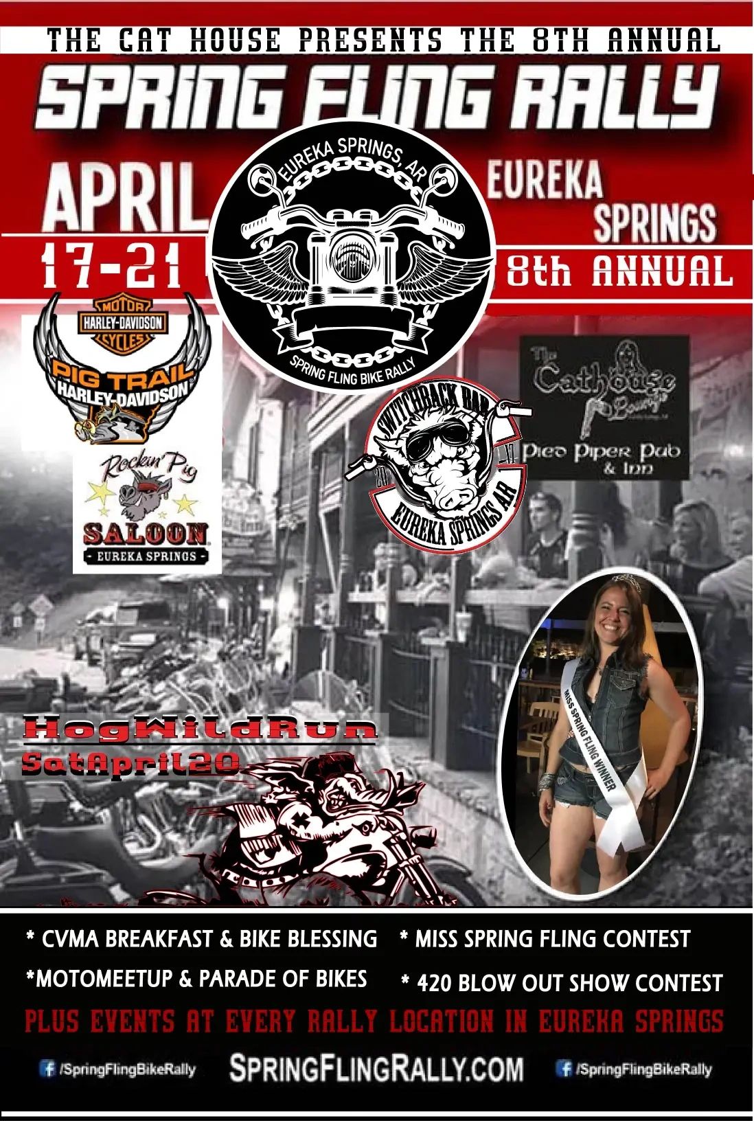 Eureka Springs Fling Rally Motorcycles, Restaurant, Bar