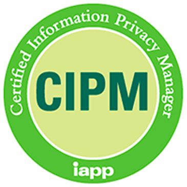 Logo of Certified Information Privacy Manager (CIPM) by iapp.