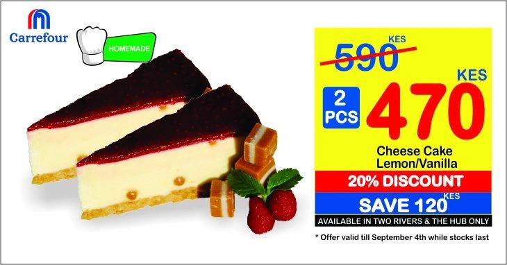 Carrefour Cake Slices