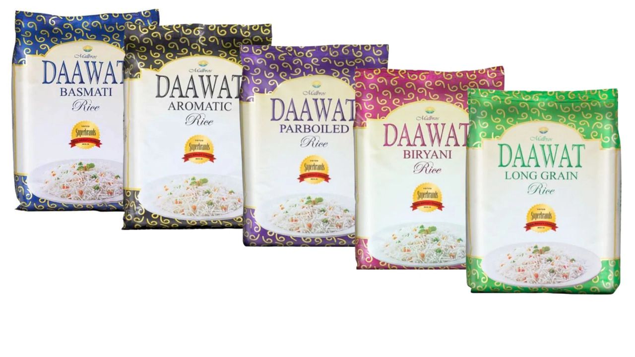 Daawat Rice Grain Varieties