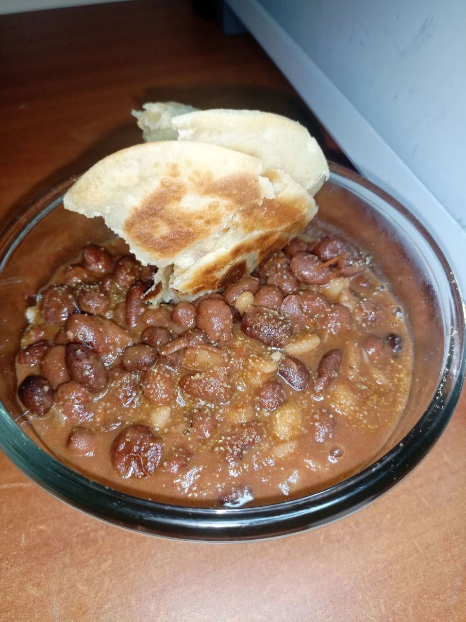 Chapati with Beans