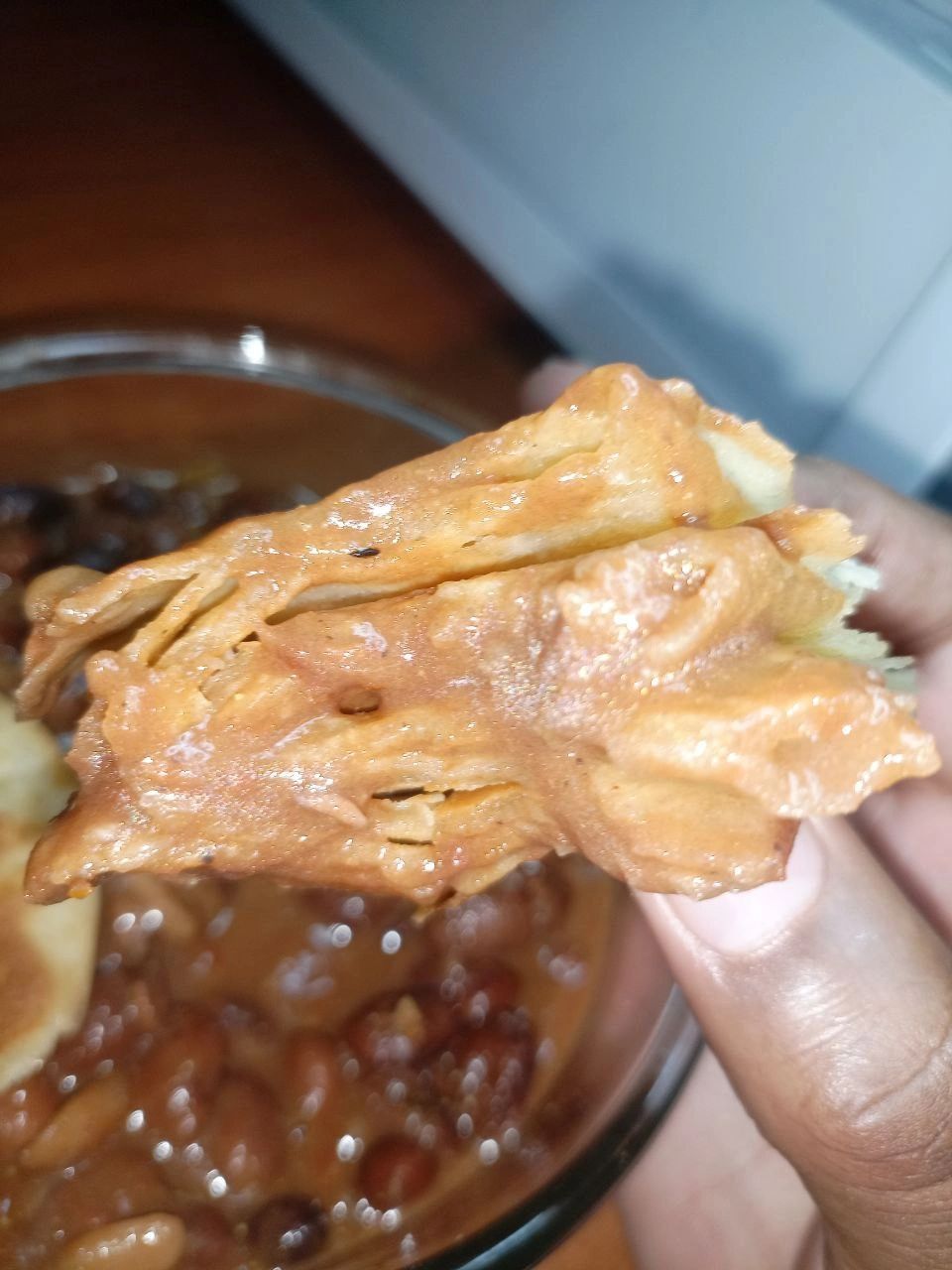 Chapati with Beans, Chapo Beans