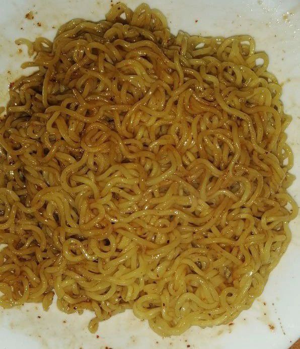 mi goreng cooked noodles
