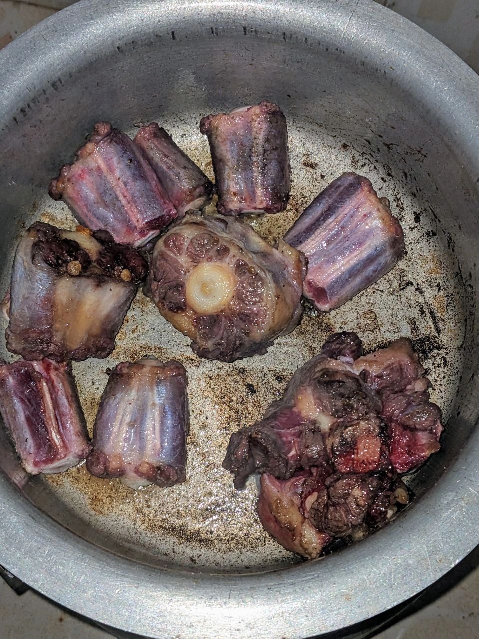 Braising Oxtail