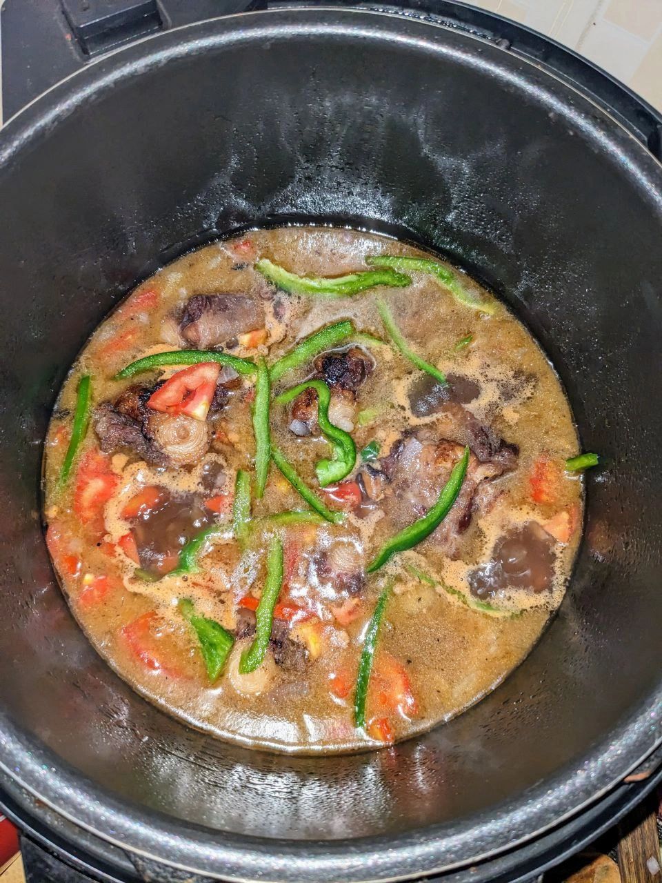 Oxtail Slow Cooking