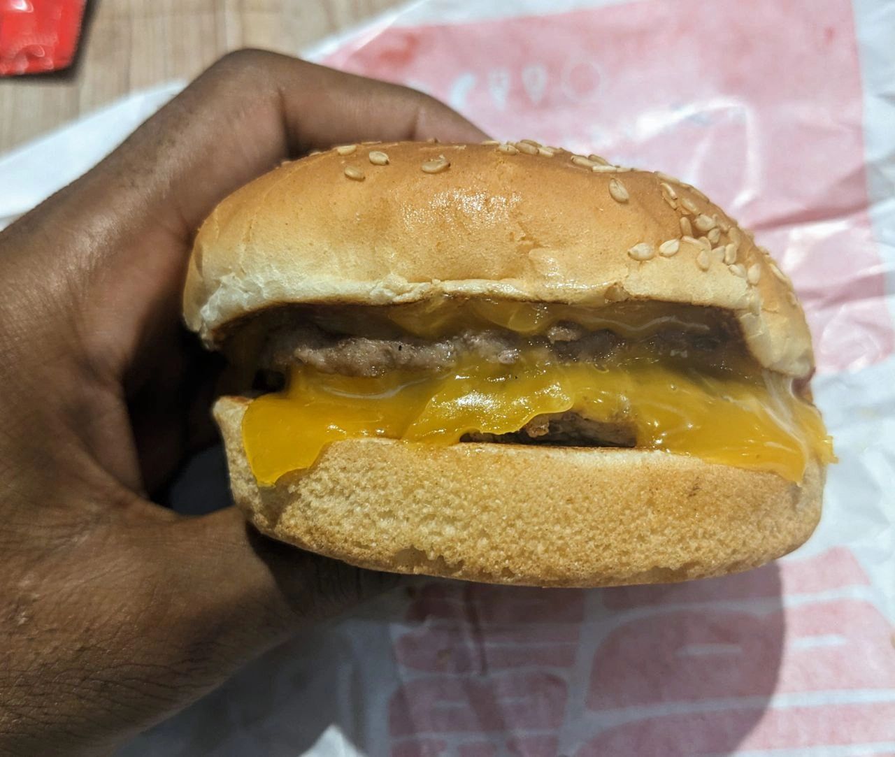 Cheeseburger Burger King
