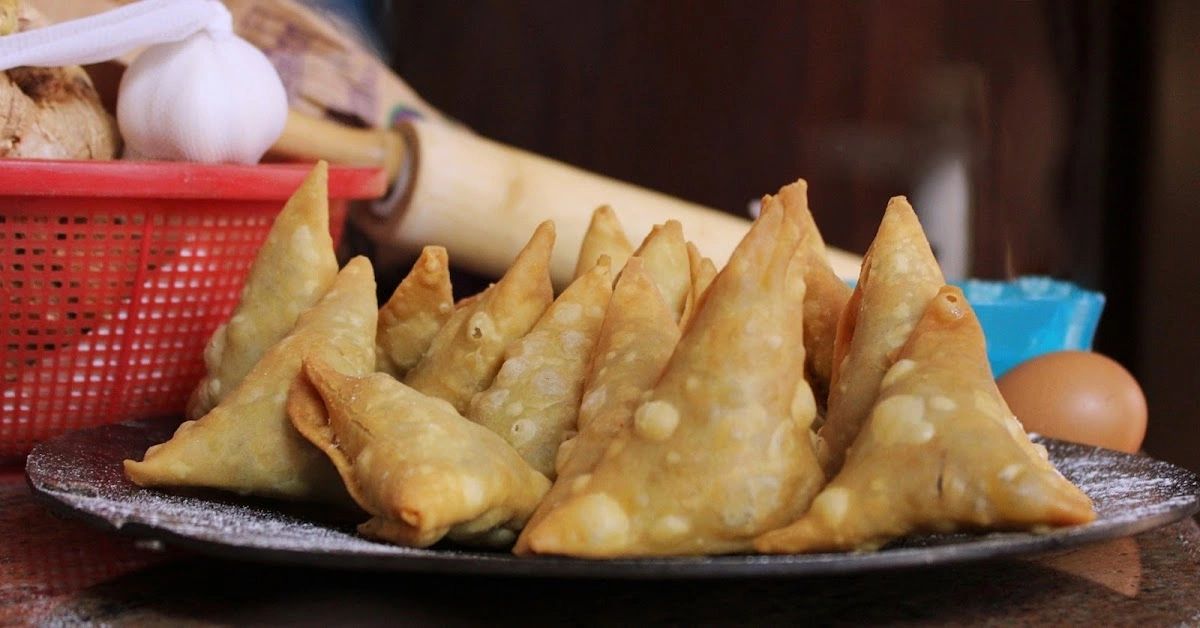 Samosa, Pastry with filling