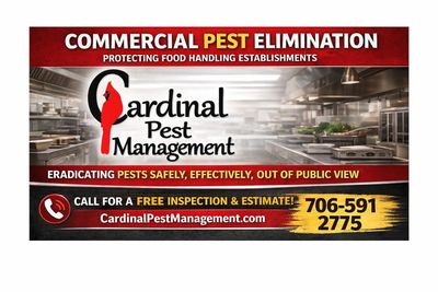 Commercial kitchen pest elimination service for food handling establishments Metro Atlanta Ga.