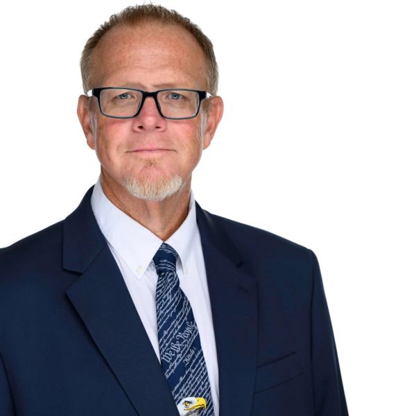 Professional man in suit and glasses.