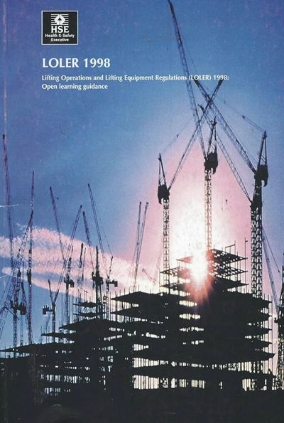 Cover of LOLER 1998 guide on lifting operations and equipment safety.