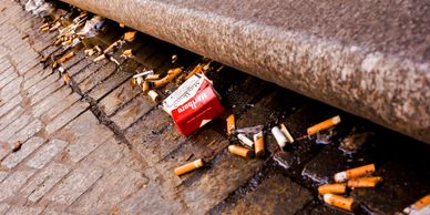 Recycling cigarette butts