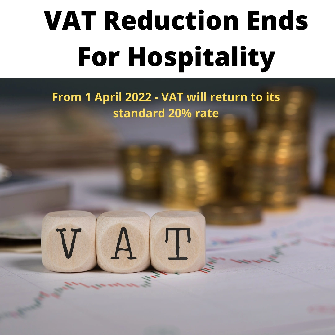 Vat Reduction VAT Reduction Ends For Hospitality