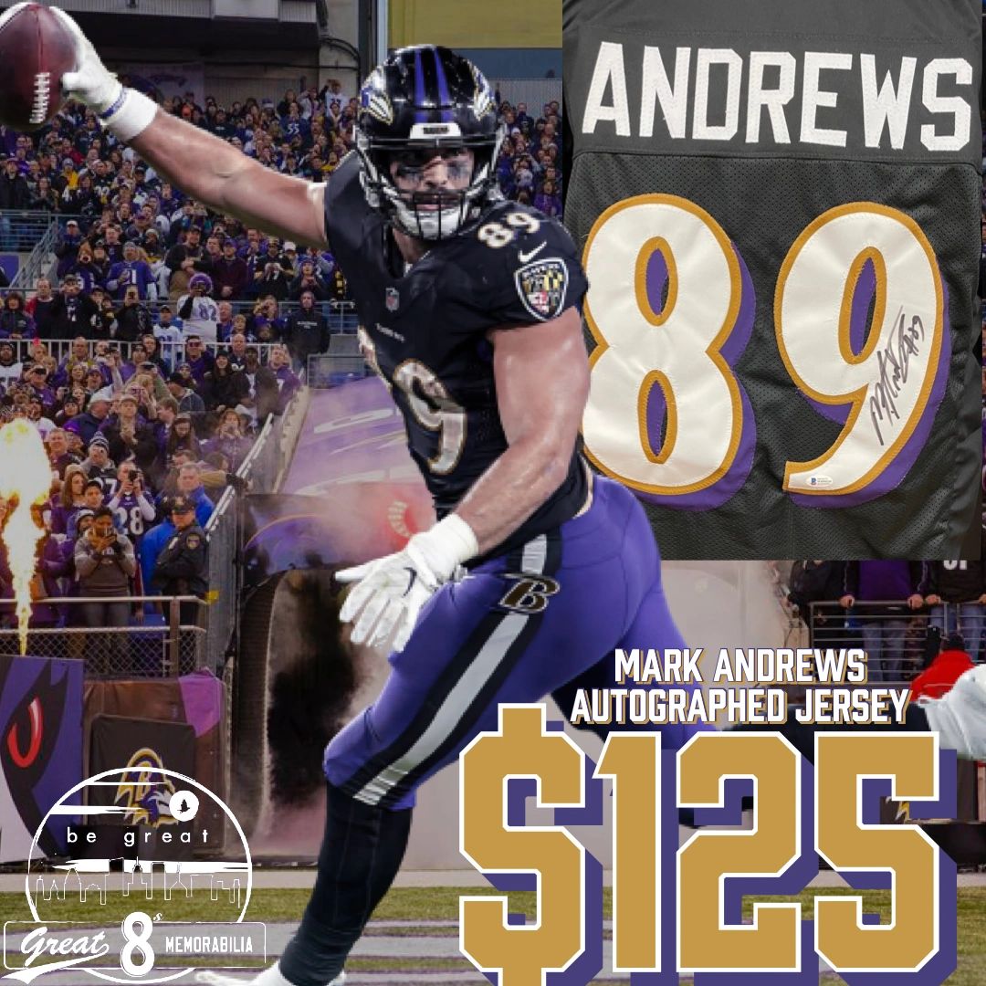 Mark Andrews Autographed Jersey