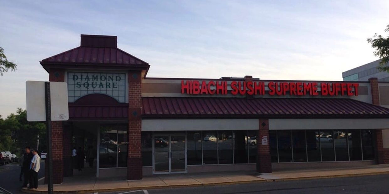 Hibachi sushi on sale & supreme buffet